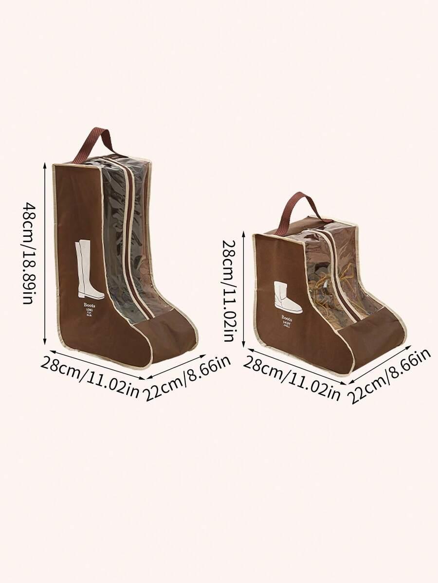 SHEIN BRĄZOWY POKROWIEC NA BUTY S07__28X28X22CM