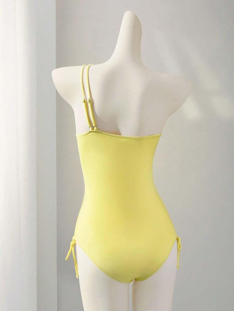 SHEIN JEDNOCZĘŚCIOWY STRÓJ KĄPIELOWY S09__S