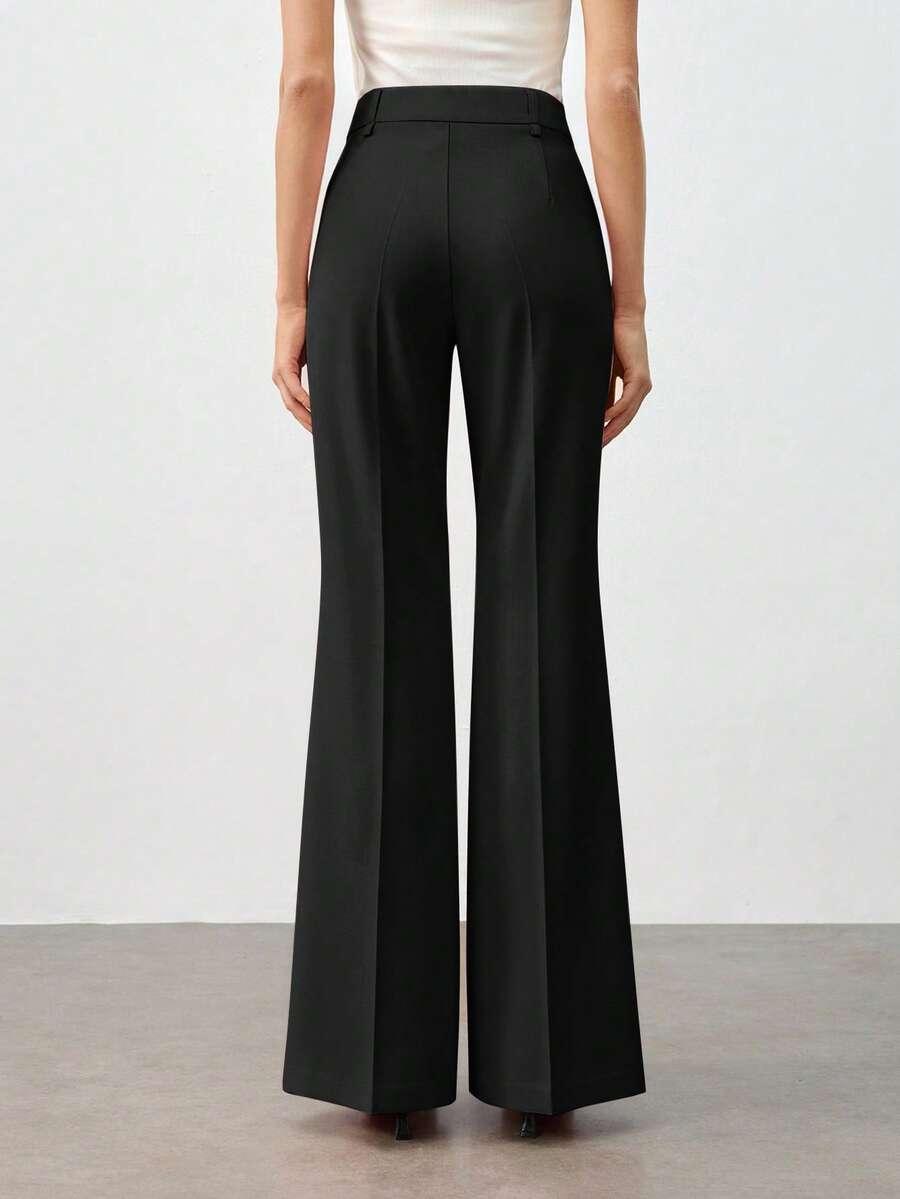 BIZCHIC CZARNE SPODNIE KIESZENIE S06__XS