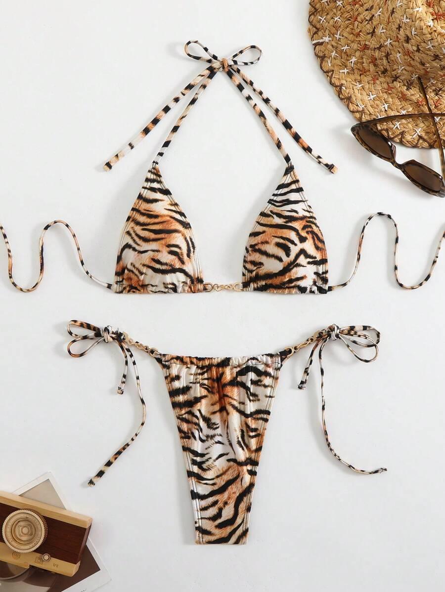 SHEIN DWUCZĘŚCIOWY STRÓJ KĄPIELOWY PK01__S
