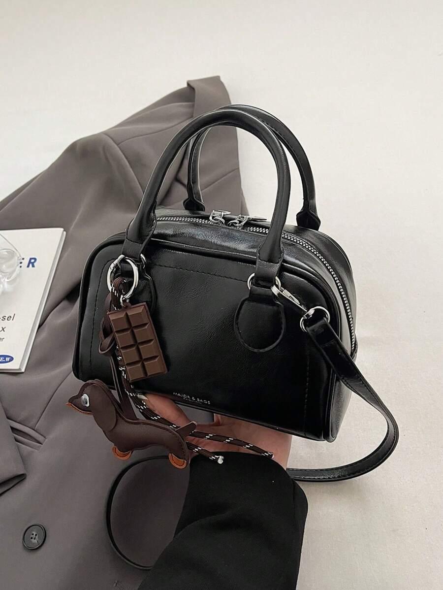 SHEIN CZARNA TOREBKA ZAWIESZKA S07__14X21CM