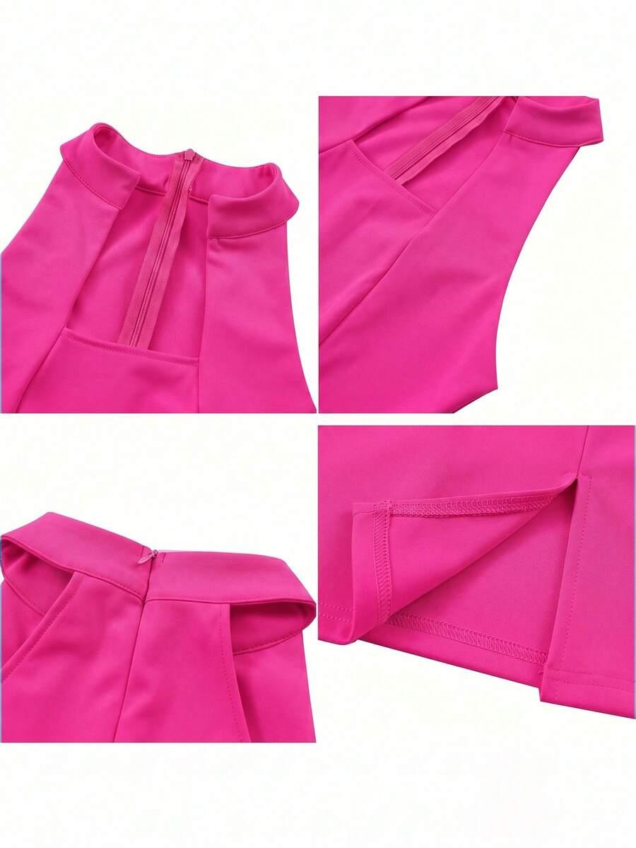 SHEIN RÓŻOWA MINI SUKIENKA S09__M