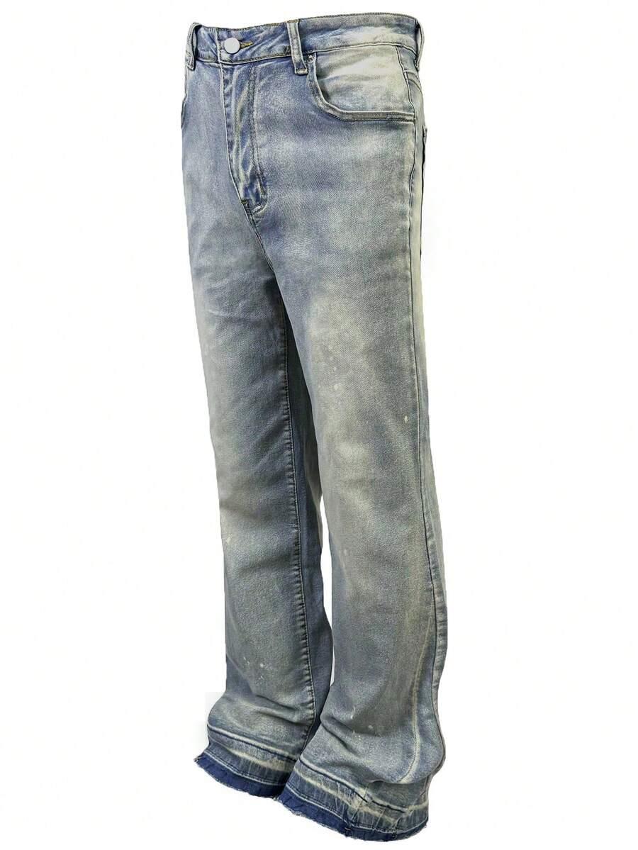 SHEIN NIEBIESKIE SPODNIE JEANS S06__XXS
