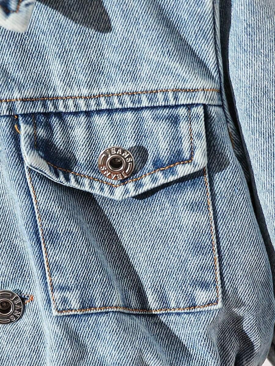 SHEIN NIEBIESKA KURTKA JEANS W01__68/74