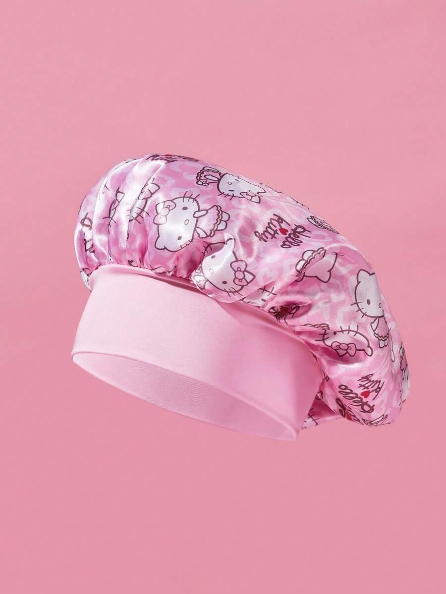 SHEIN RÓŻOWY CZEPEK DO SPANIA WZÓR S07
