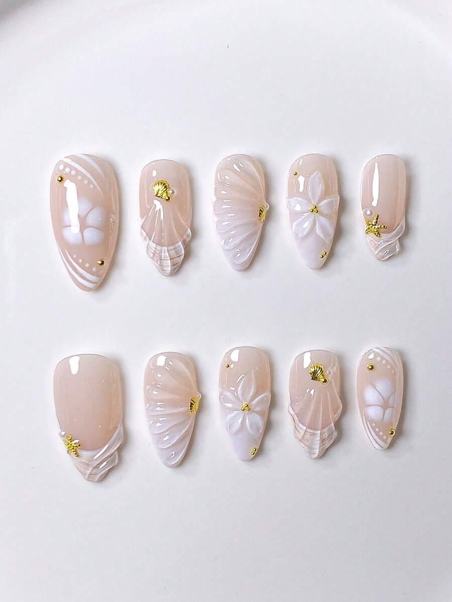 SHEIN SZTUCZNE PAZNOKCIE TIPSY S07__M