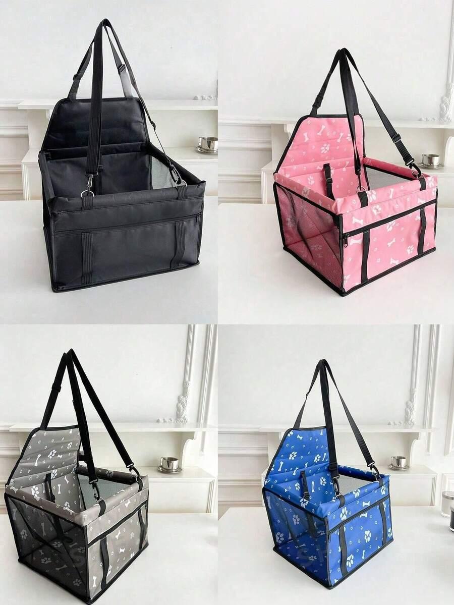 SHEIN CZARNY FOTELIK DLA PSA NADRUK S07__OS