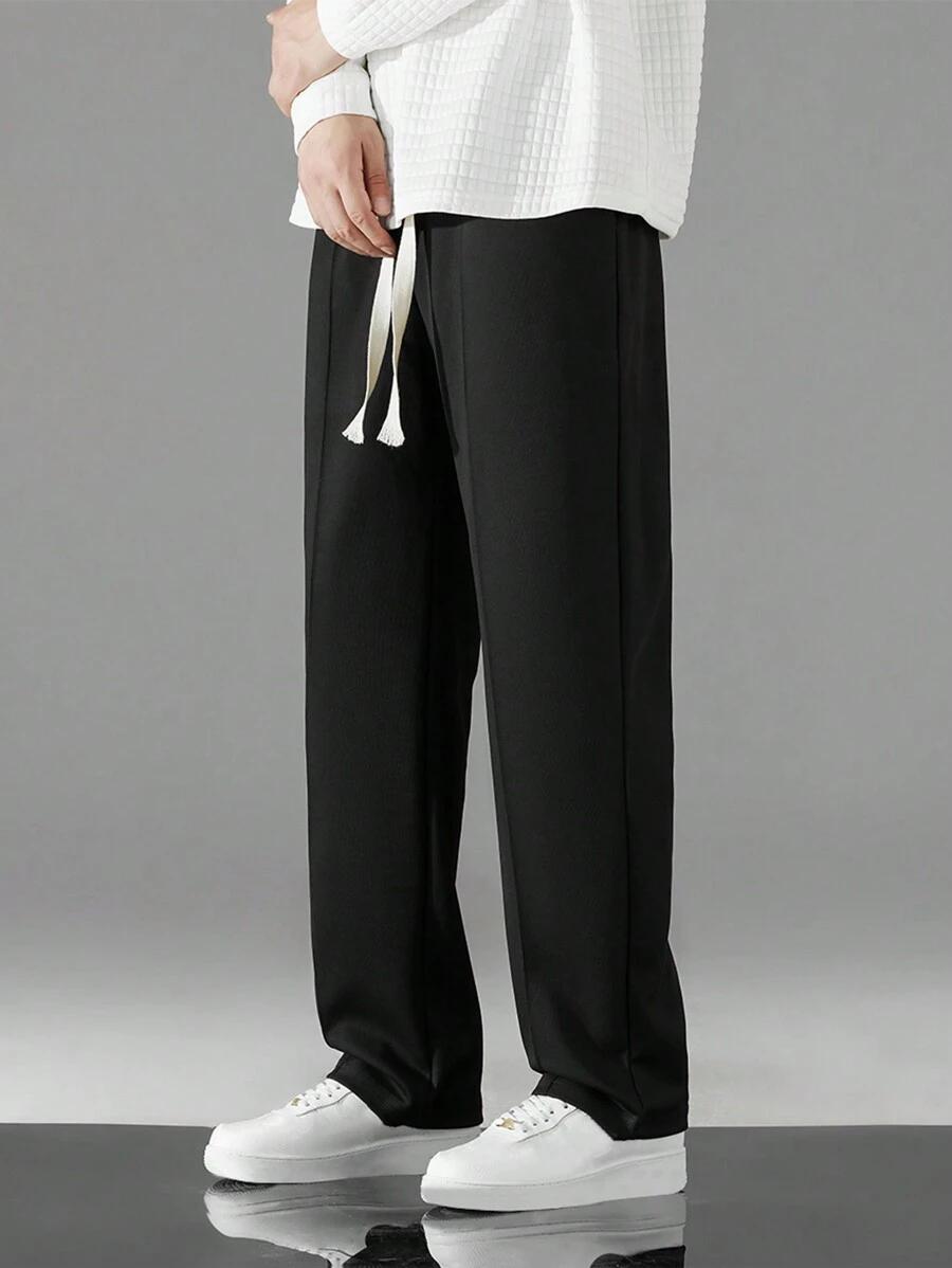 SHEIN CZARNE SPODNIE KIESZENIE S09__S