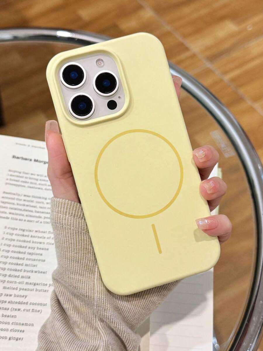 SHEIN ŻÓŁTE ETUI NA TELEFON IPHONE 13 PRO S07