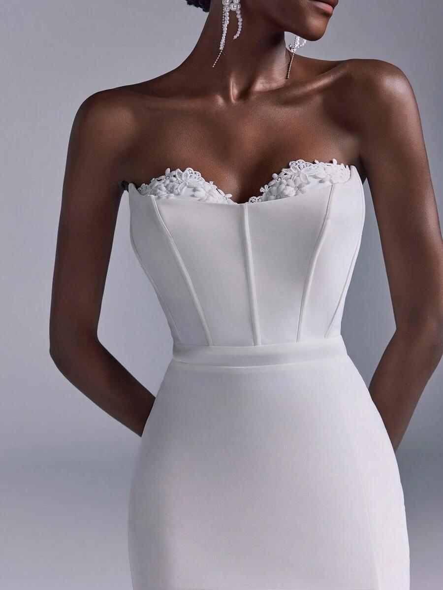 SHEIN BIAŁA SUKNIA ŚLUBNA S06__38