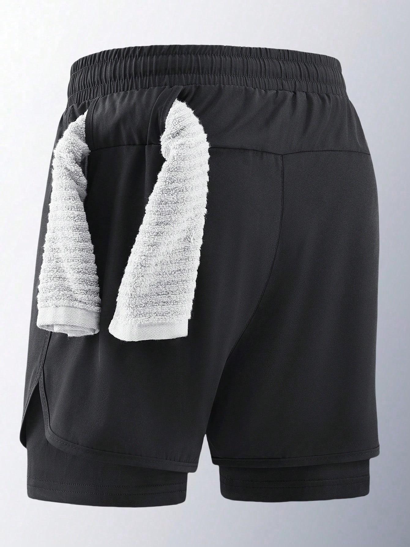 SHEIN CZARNE KRÓTKIE SPODENKI S06__L