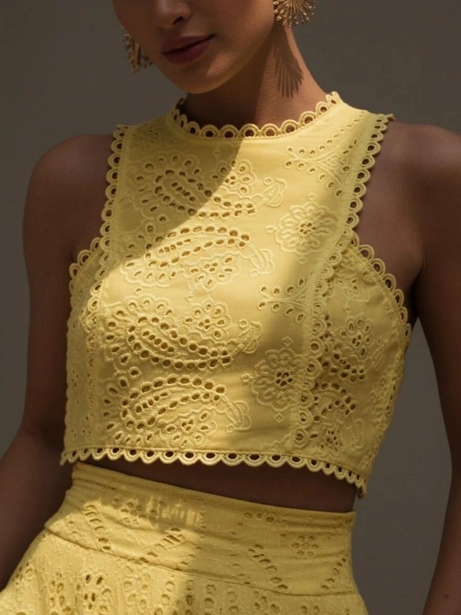 SHEIN ŻÓŁTA MAXI SPÓDNICA S06__L