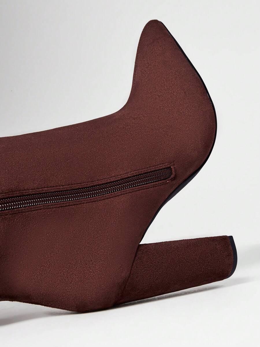 SHEIN BRĄZOWE KOZAKI OBCAS W01__42,5
