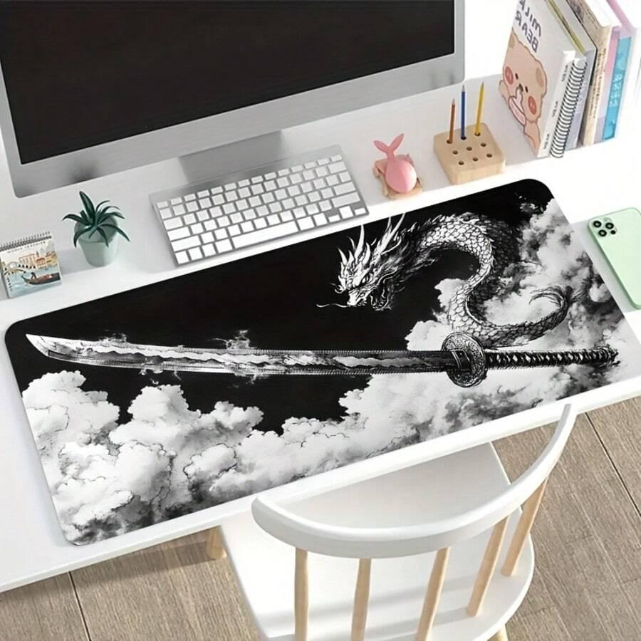 SHEIN PODKŁADKA NA BIURKO PRINT S07__40X90CM