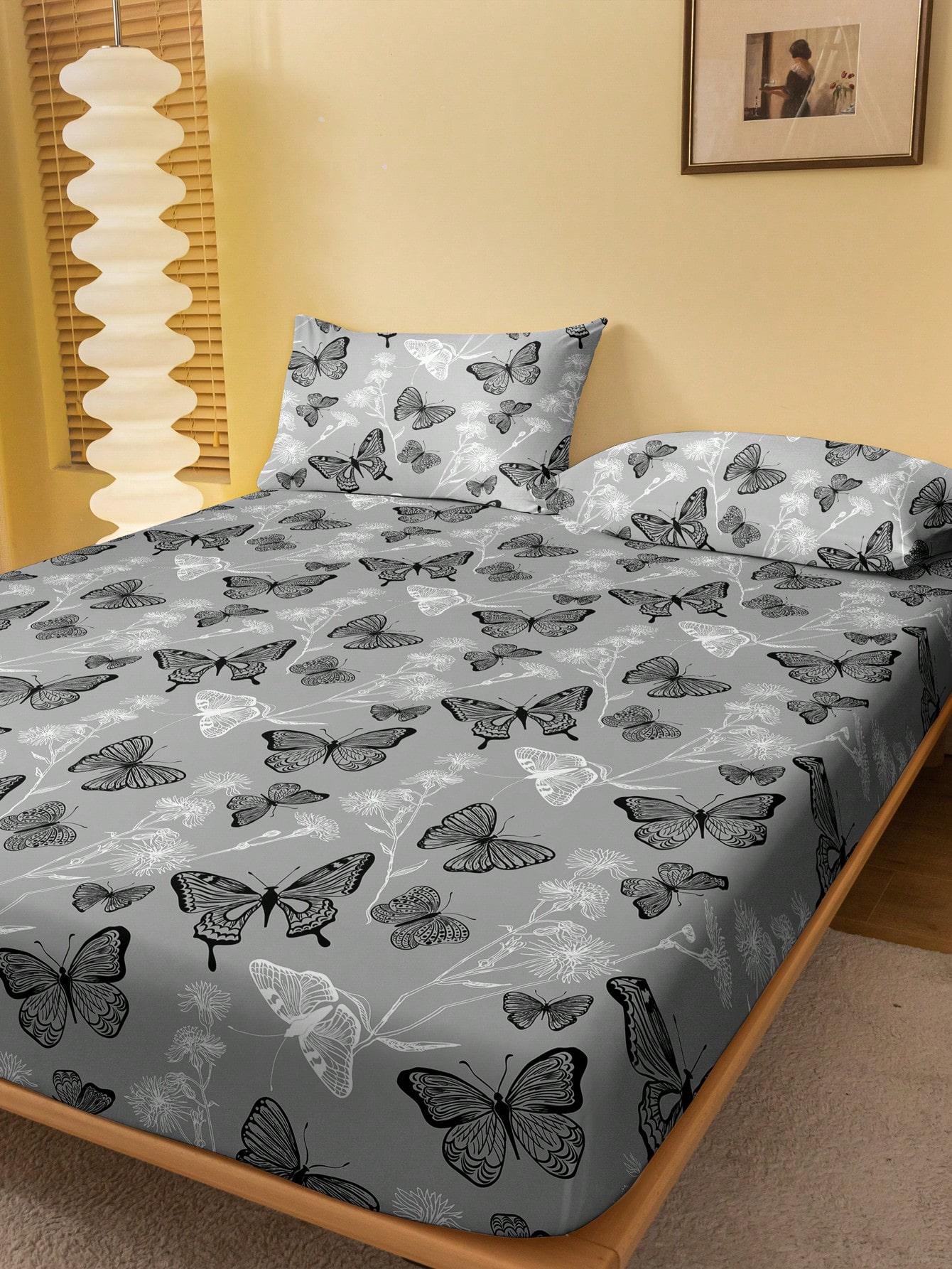 SHEIN PRZEŚCIERADŁO Z DOPASOWANĄ GUMKĄ S07__200X220