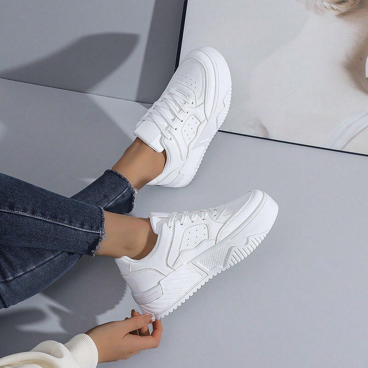 SHEIN BIAŁE BUTY SPORTOWE S06__40