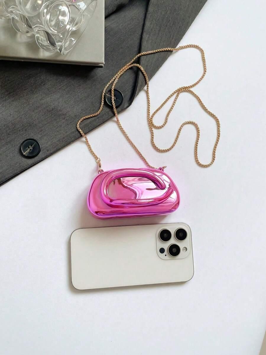 SHEIN RÓŻOWA MINI TOREBKA S07__5X3X11CM