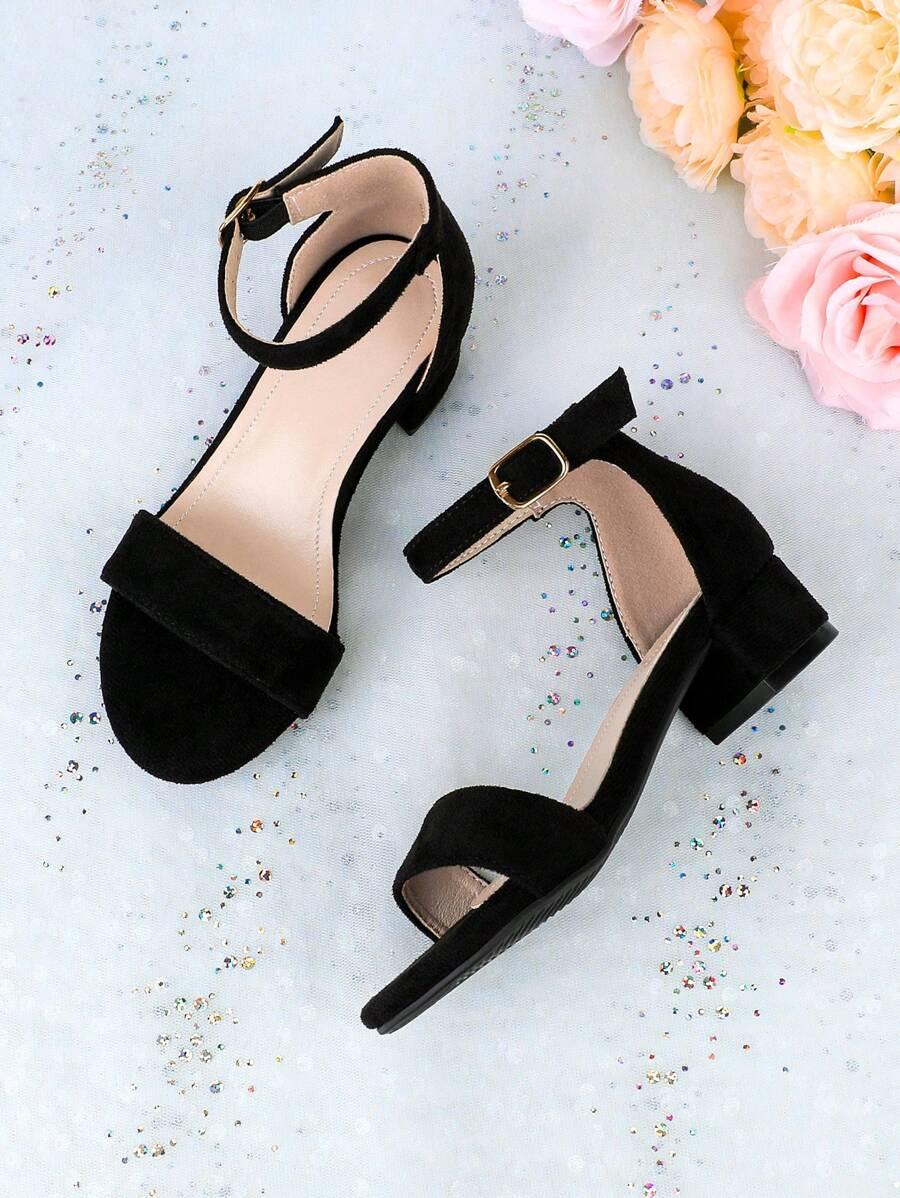 SHEIN CZARNE SANDAŁY OBCAS S06__35