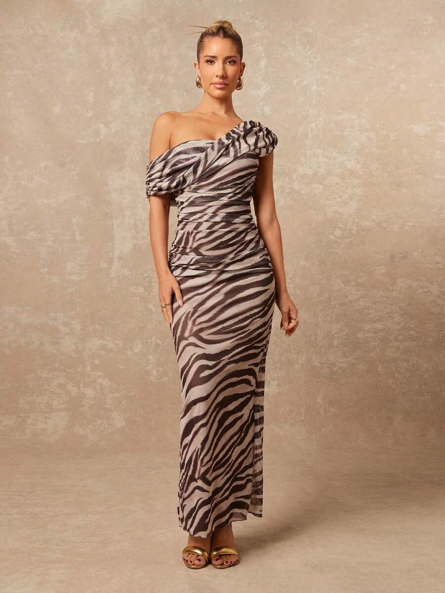 SHEIN MAXI SUKIENKA WZÓR S09__XS