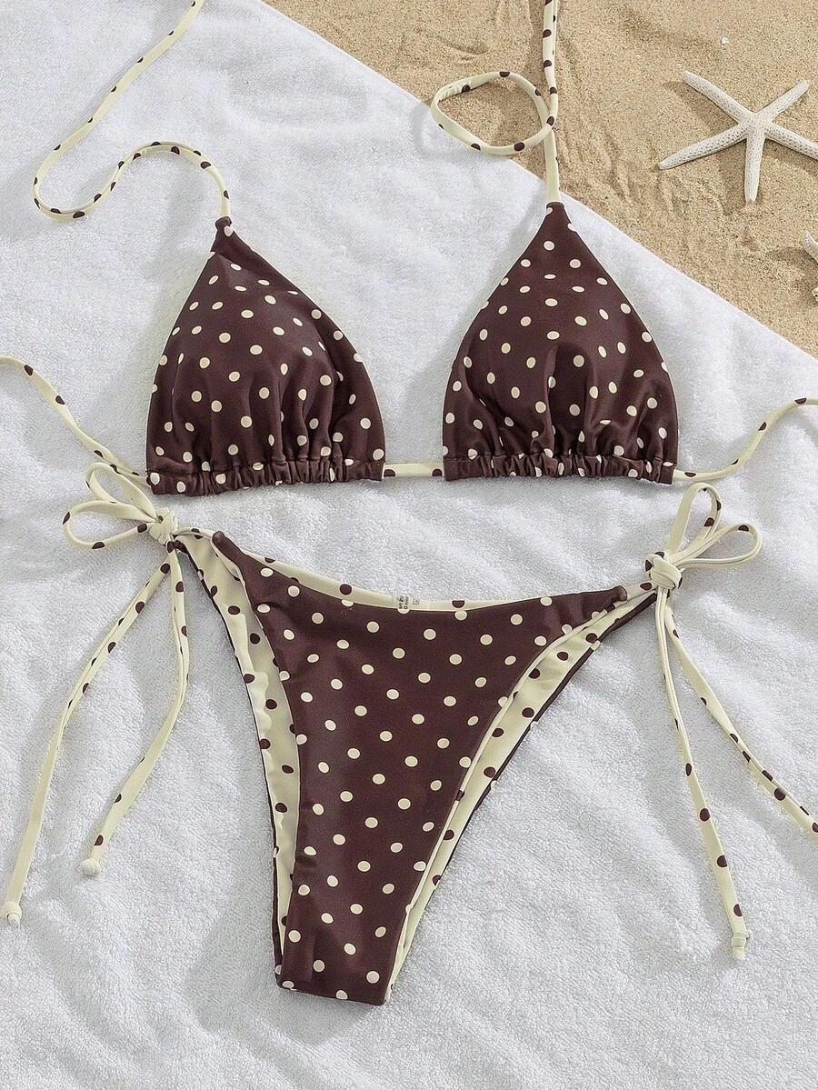 SHEIN DWUCZĘŚCIOWY STRÓJ KĄPIELOWY S09__XS