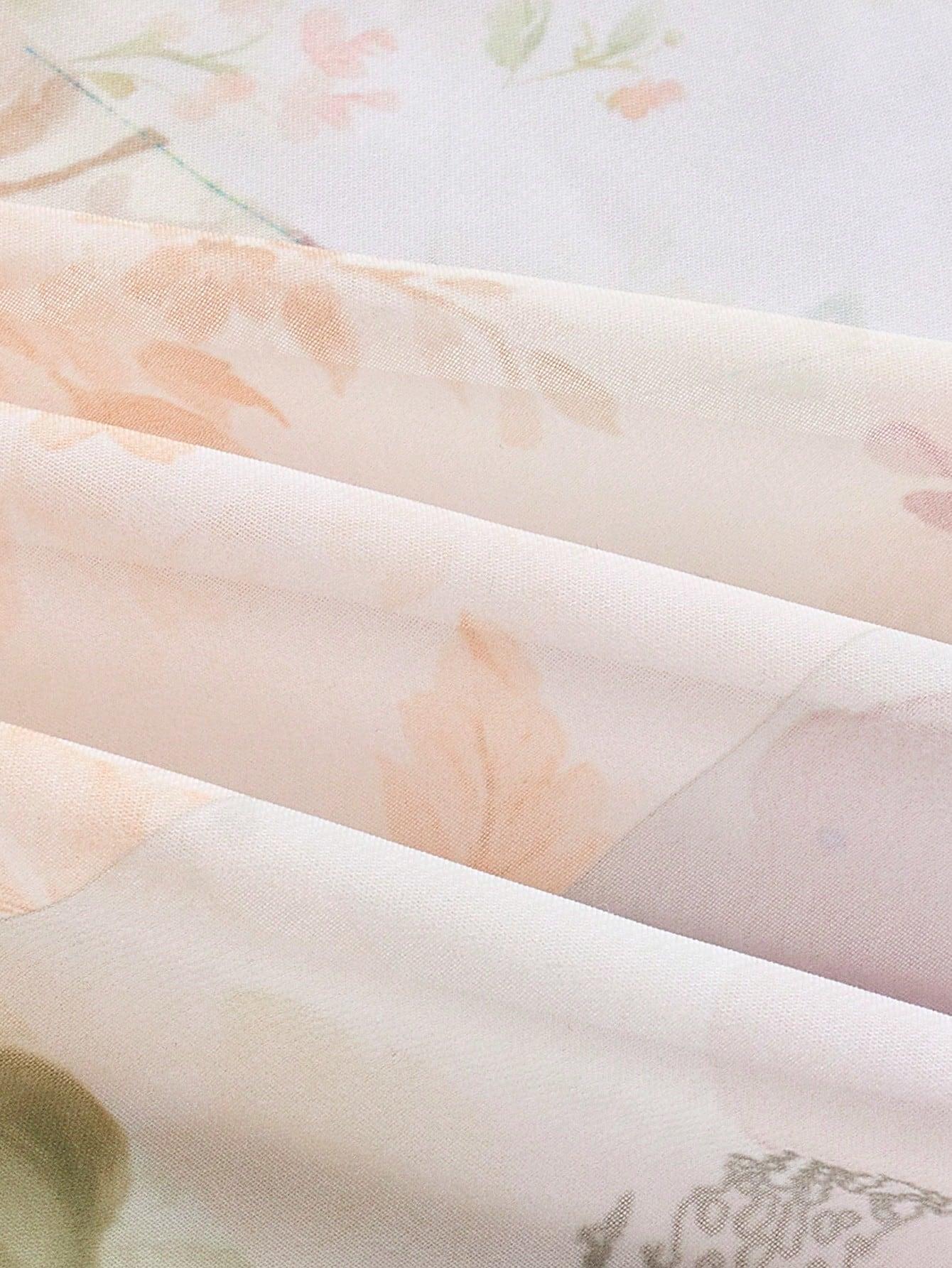 SHEIN DWUCZĘŚCIOWY STRÓJ KĄPIELOWY PAREO S09__L