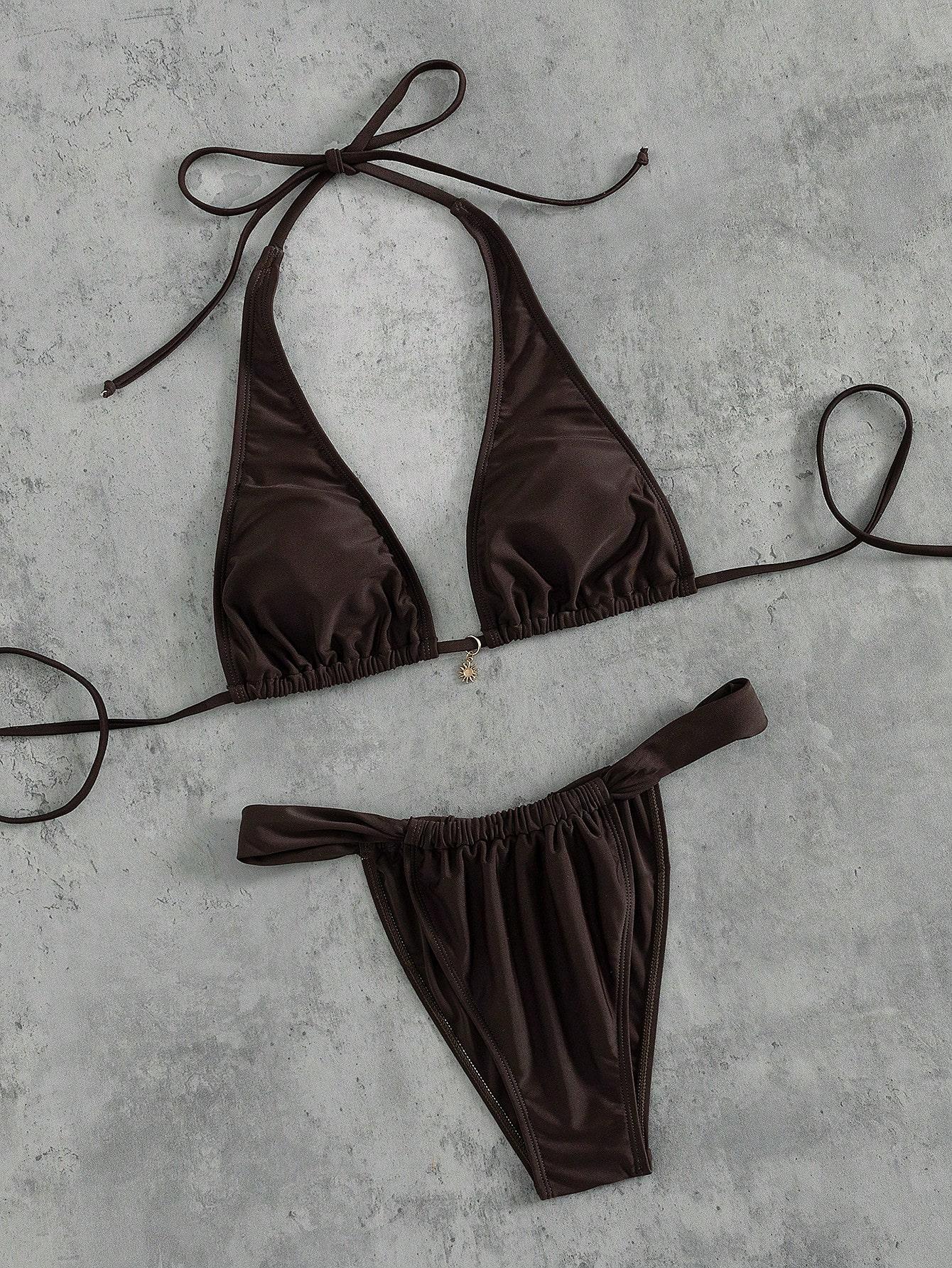 SHEIN DWUCZĘŚCIOWY STRÓJ KĄPIELOWY S06__XS