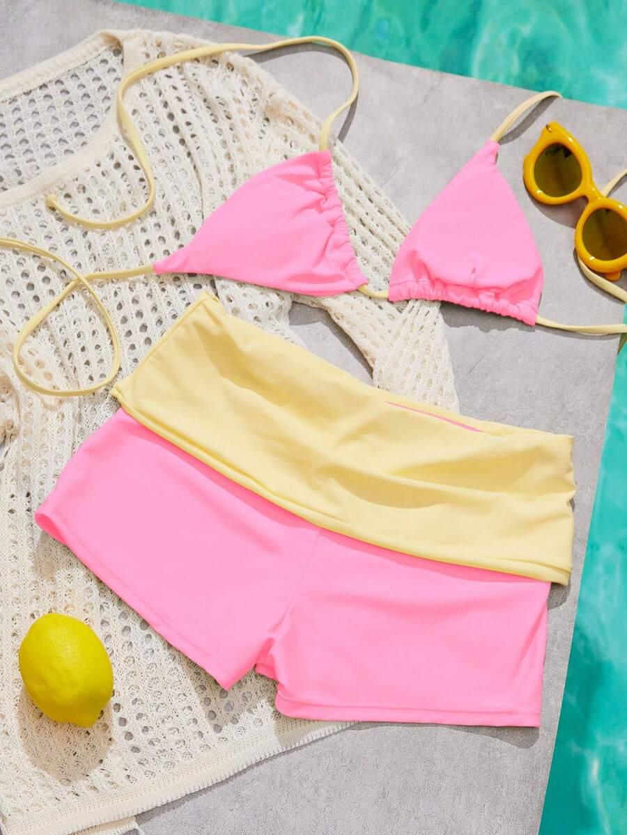 SHEIN DÓŁ OD BIKINI S09__S