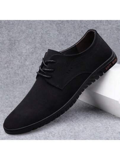 SHEIN CZARNE SZNUROWANE PÓŁBUTY S06__43,5