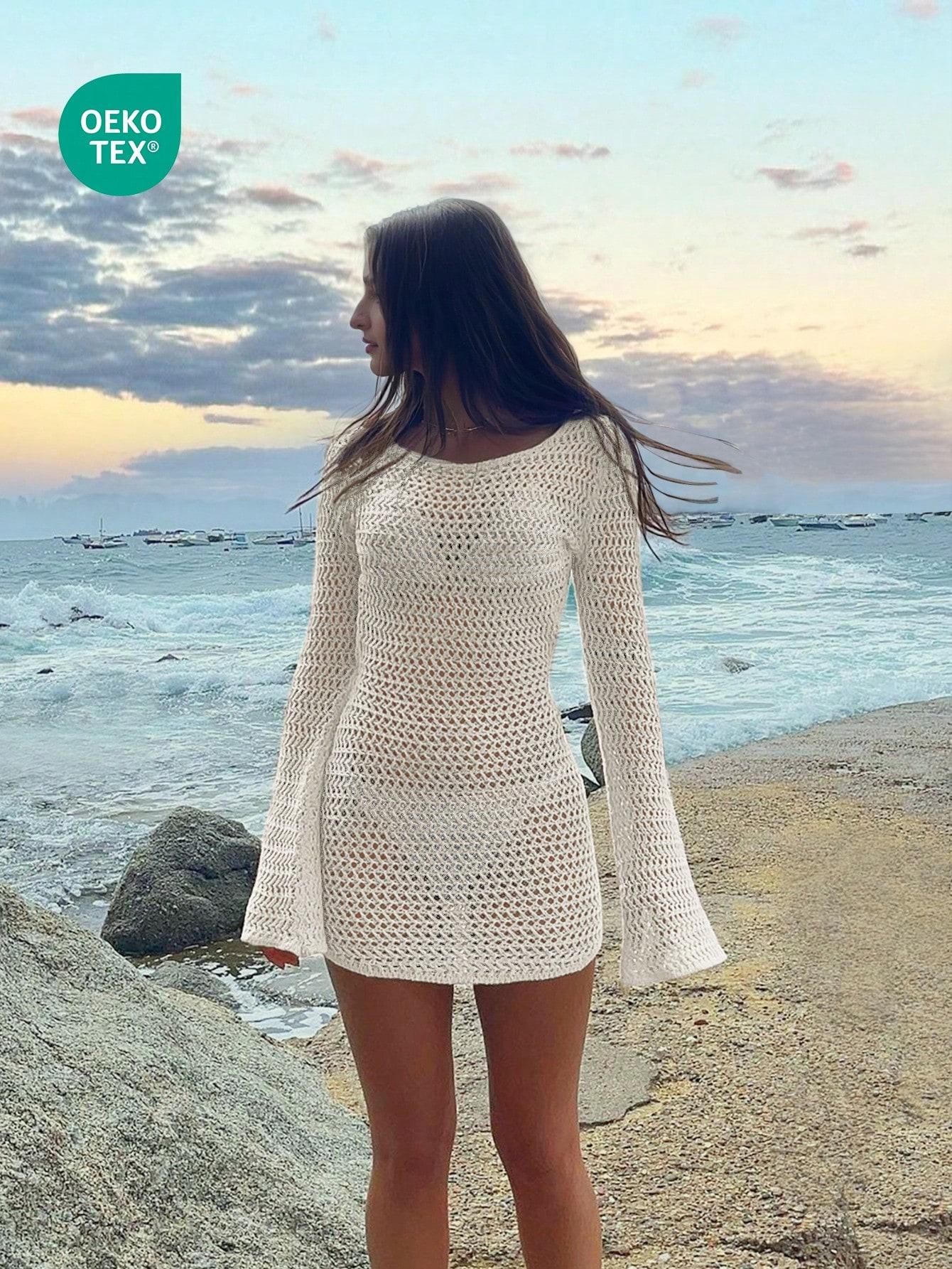 SHEIN PLAŻOWA MINI SUKIENKA S09__M
