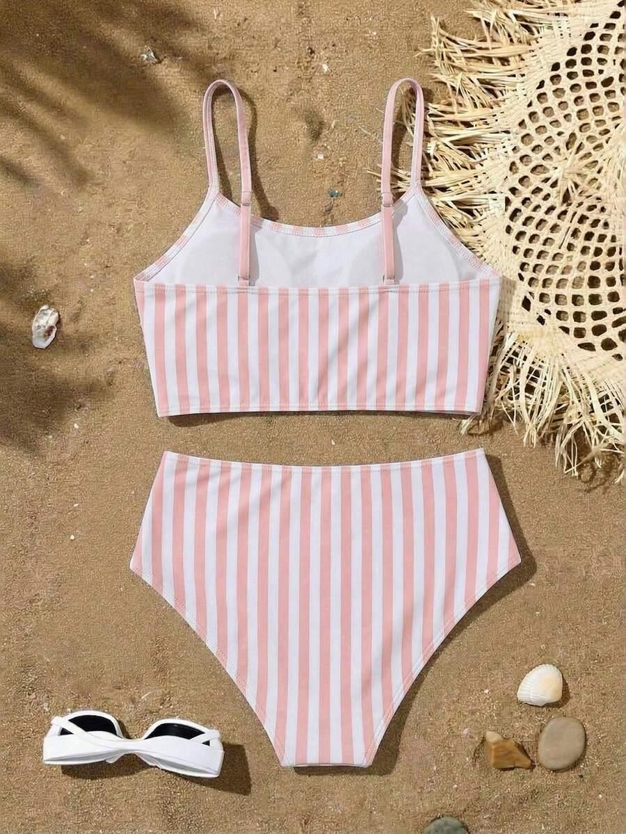 SHEIN DWUCZĘŚCIOWY STRÓJ KĄPIELOWY S09__152-158