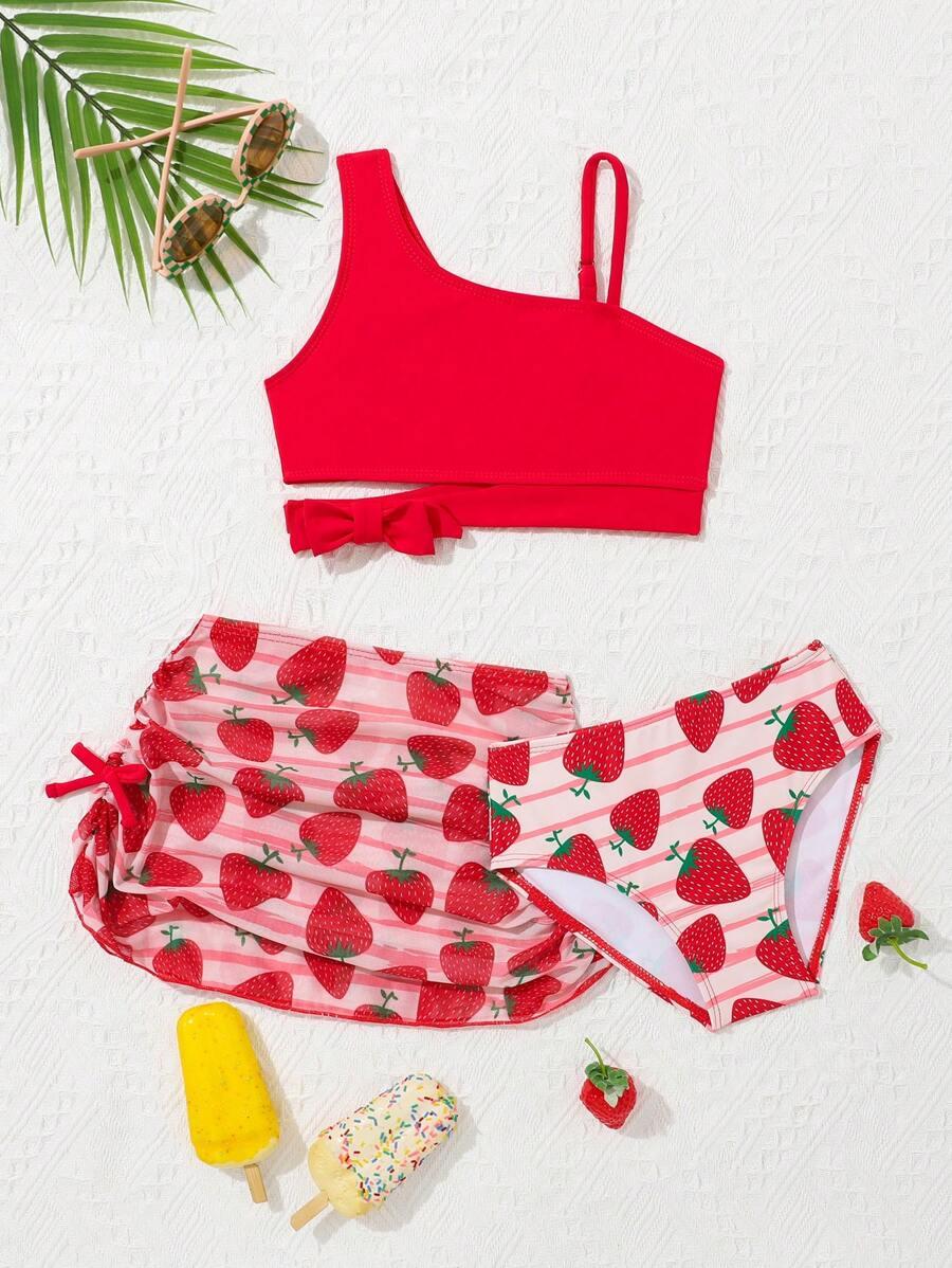 SHEIN DWUCZĘŚCIOWY STRÓJ KĄPIELOWY PAREO KOMPLET S09__116-122