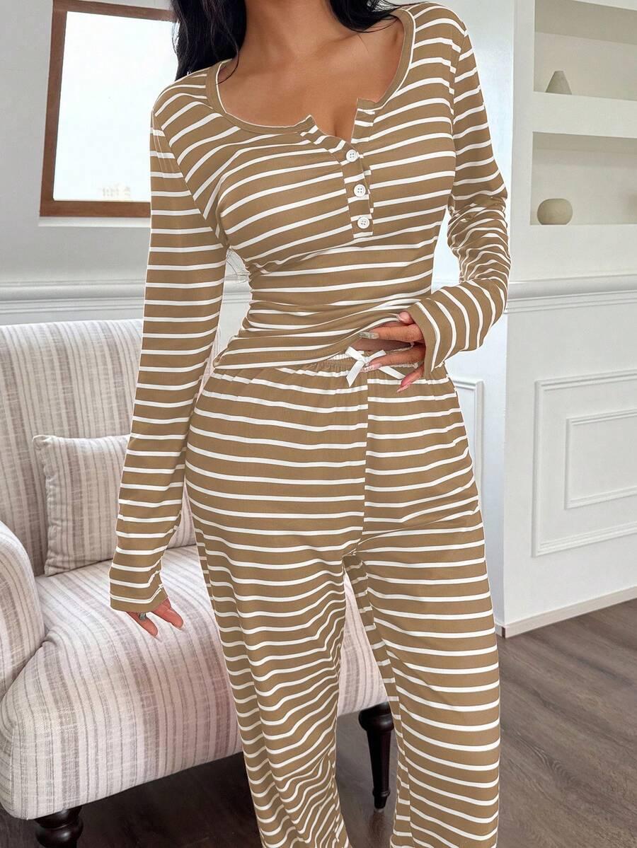 SHEIN BLUZKA SPODNIE KOMPLET PIŻAMA S06__XL