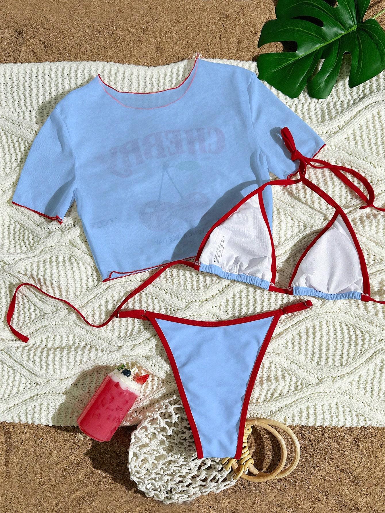 SWIM MOD DWUCZĘŚCIOWY STRÓJ KĄPIELOWY TOP KOMPLET S09__M