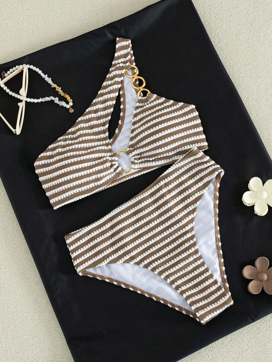 SWIM CHICCIA DWUCZĘŚCIOWY STRÓJ KĄPIELOWY PASKI S09__XL