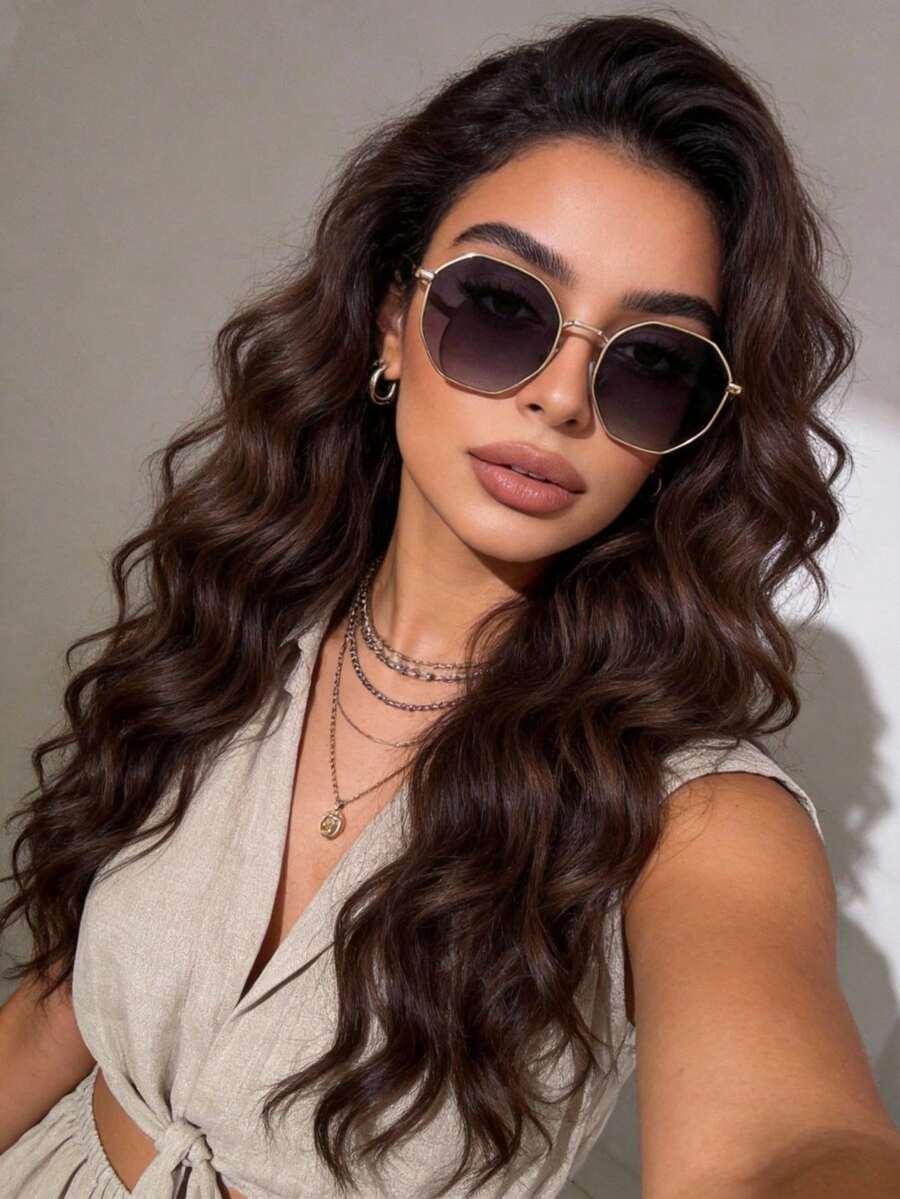 SHEIN OKULARY PRZECIWSŁONECZNE CASUAL S07__