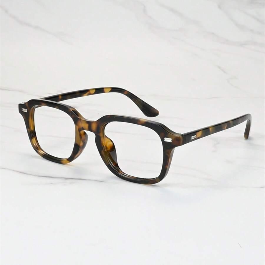 SHEIN OKULARY ZERÓWKI ANIMAL PRINT S07