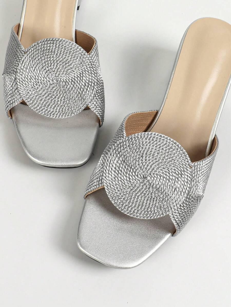 SHEIN SREBRNY KLAPKI OBCAS S06__39
