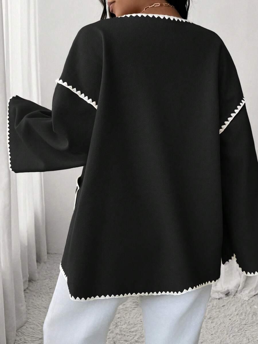SHEIN CZARNA KURTKA GUZIKI S06__48