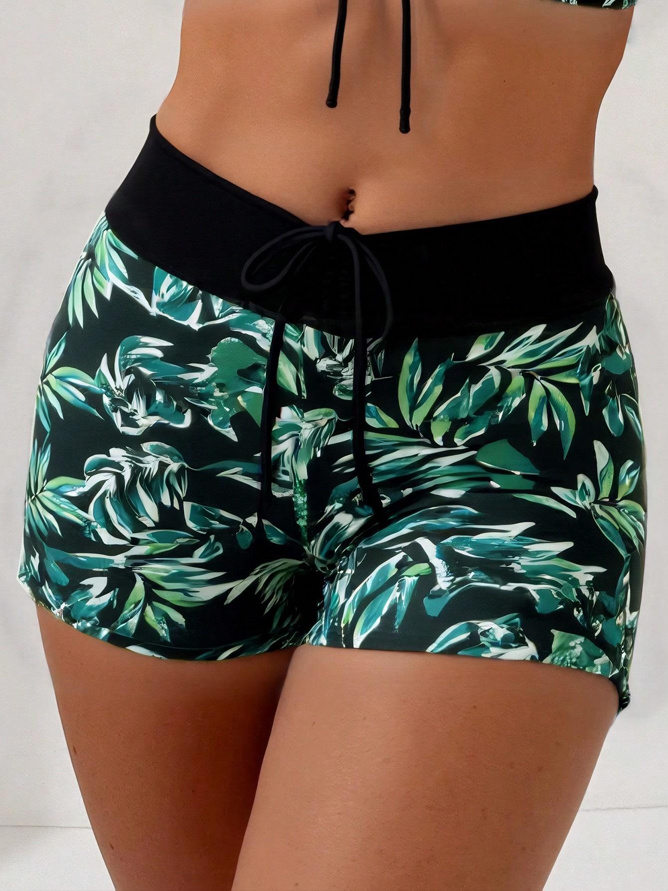 SHEIN DWUCZĘŚCIOWY STRÓJ KĄPIELOWY S09__M