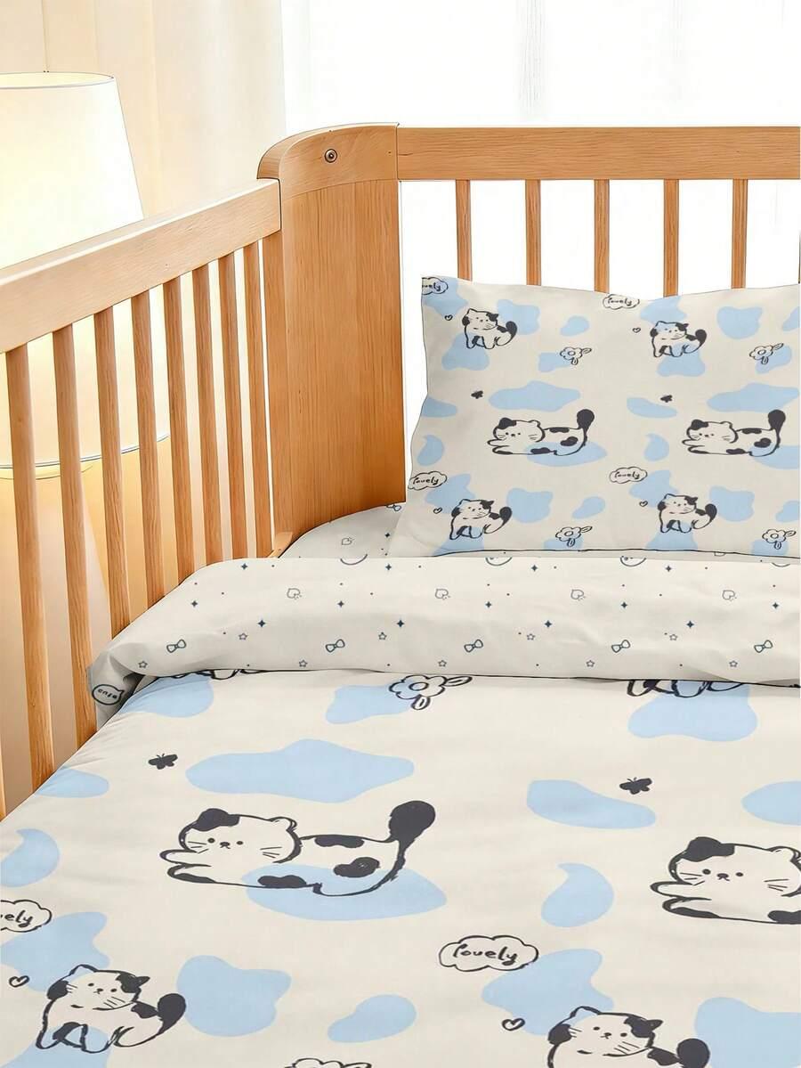 SHEIN KOMPLET POŚCIELI WZÓR S07__76X102CM
