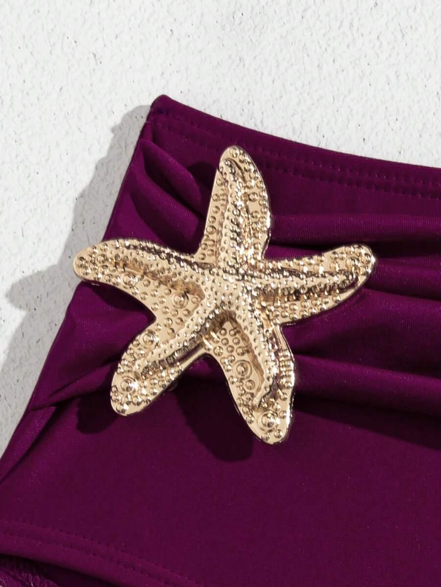 SHEIN DWUCZĘŚCIOWY STRÓJ KĄPIELOWY S09__M