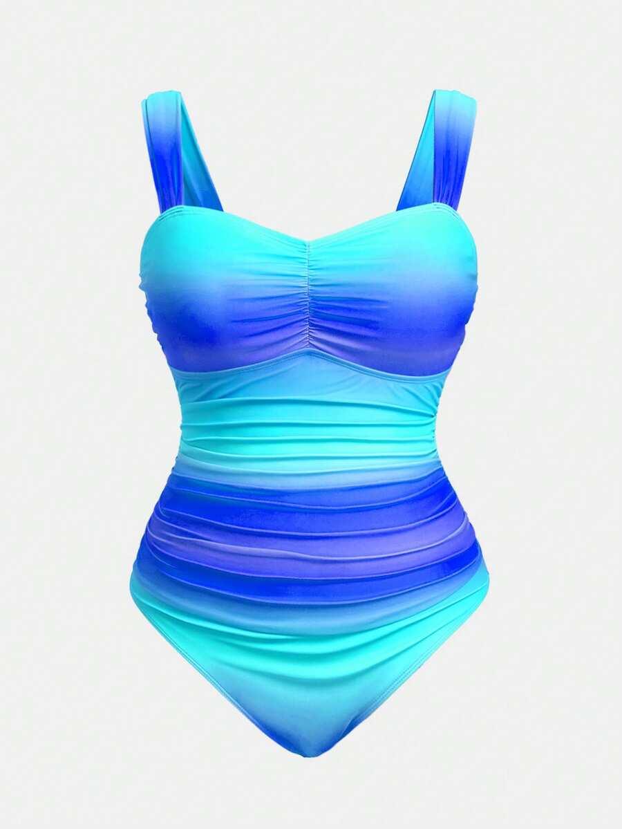 SWIM OASIS JEDNOCZĘŚCIOWY STRÓJ KĄPIELOWY SPÓDNICA KOMPLET S09__XXL