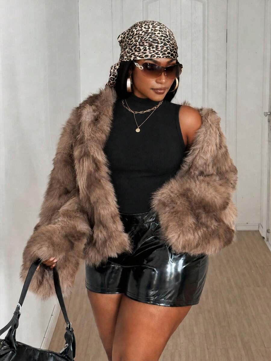 SHEIN BRĄZOWE SZTUCZNE FUTRO W01__52