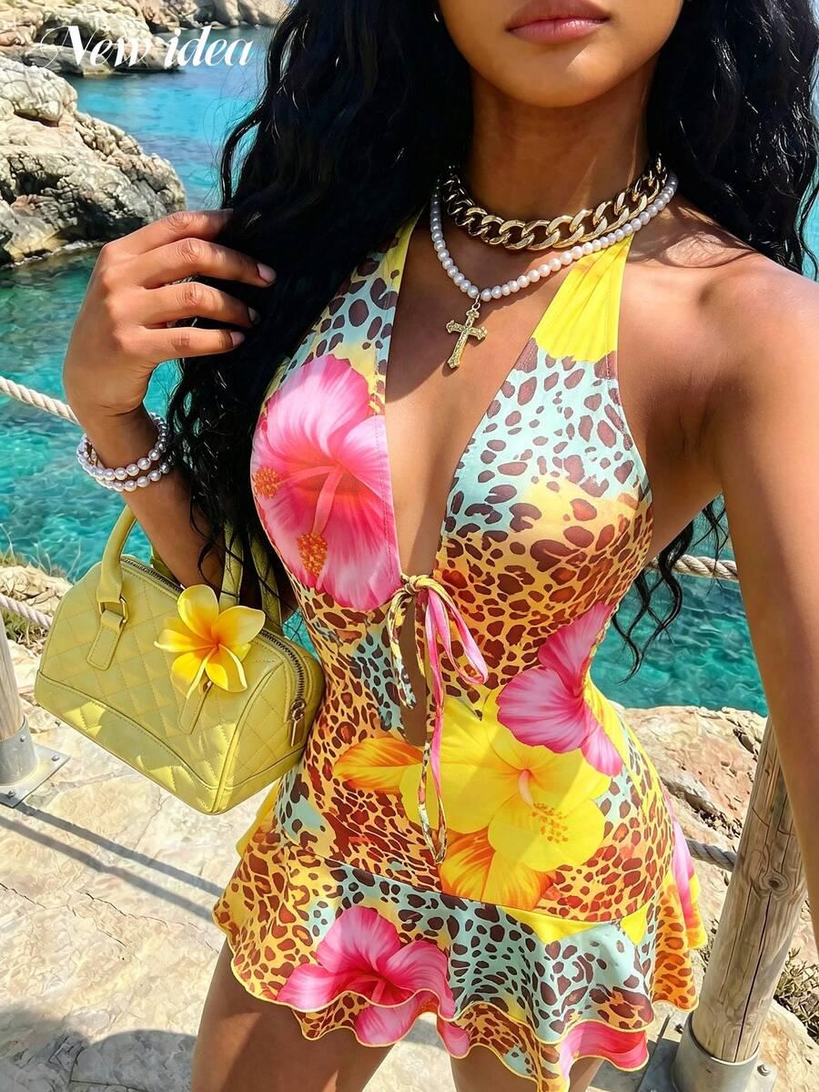 SHEIN MINI SUKIENKA WZÓR S09__S