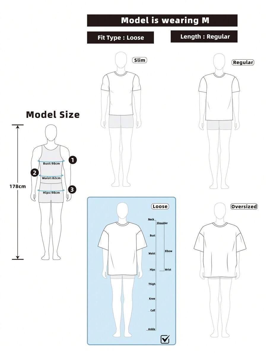SHEIN CZARNY T-SHIRT PRINT S06__S