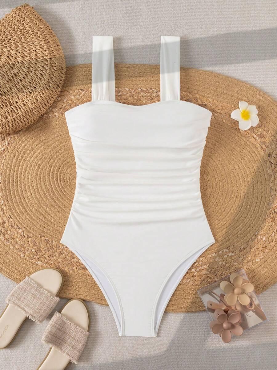 SHEIN JEDNOCZĘŚCIOWY STRÓJ KĄPIELOWY S09__S