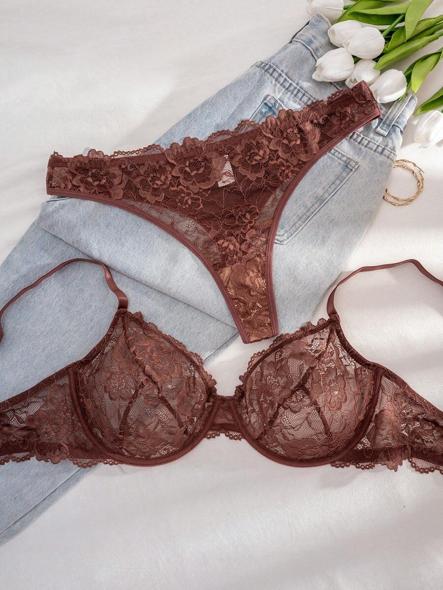 SHEIN BIUSTONOSZ MAJTKI KOMPLET BIELIZNY S06__48
