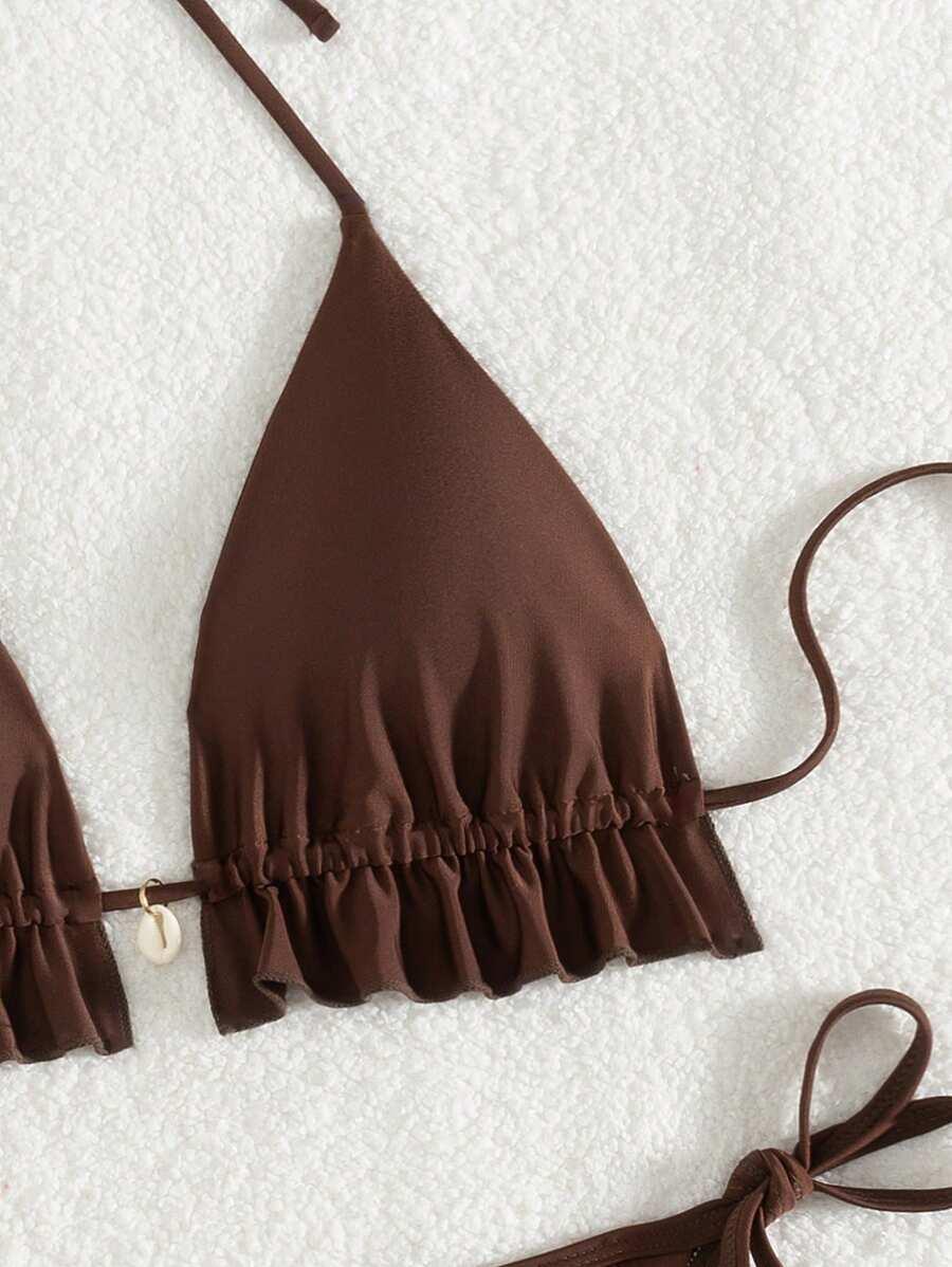 SHEIN DWUCZĘŚCIOWY STRÓJ KĄPIELOWY S09__XL