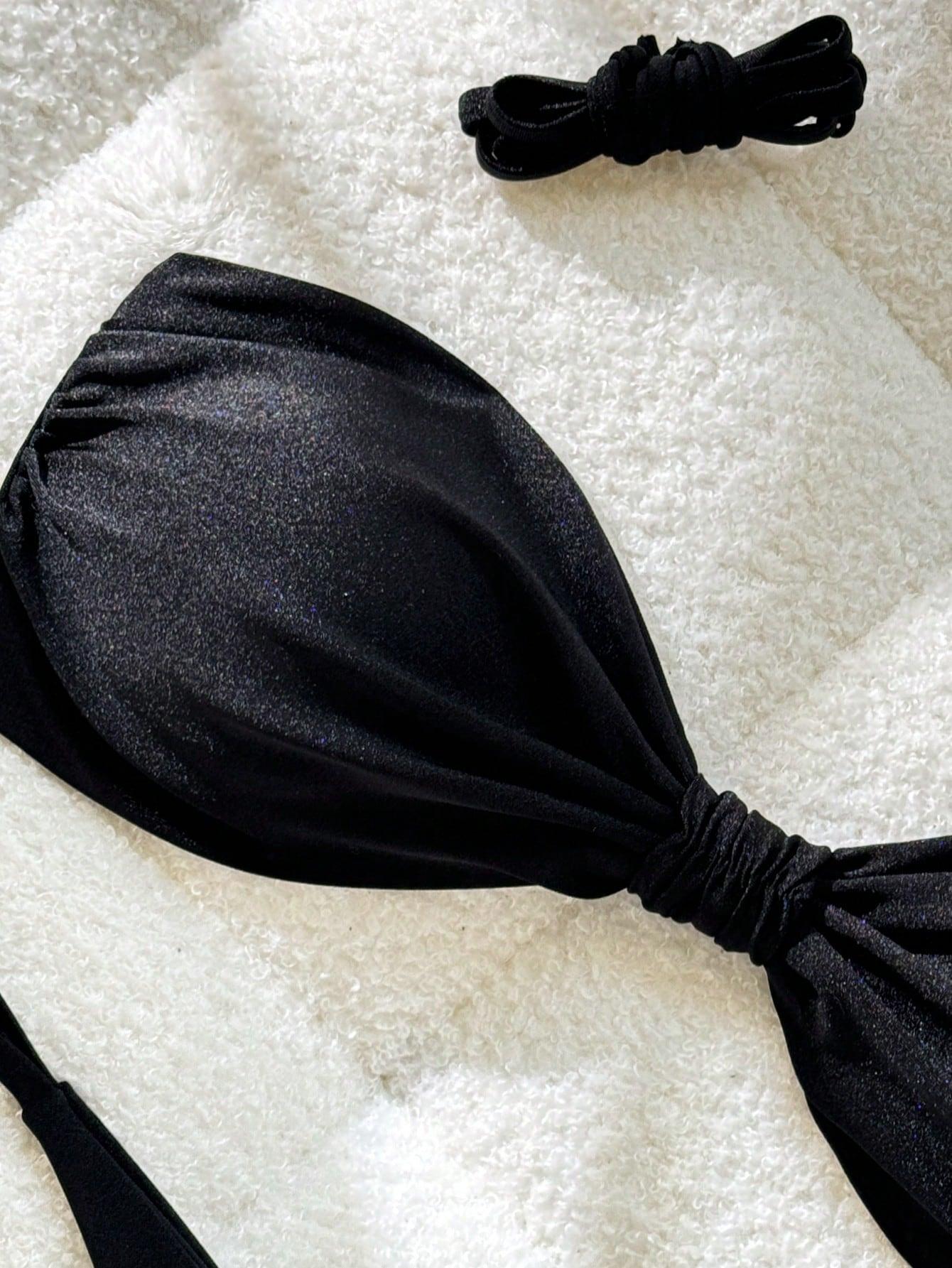 SHEIN DWUCZĘŚCIOWY STRÓJ KĄPIELOWY S09__M