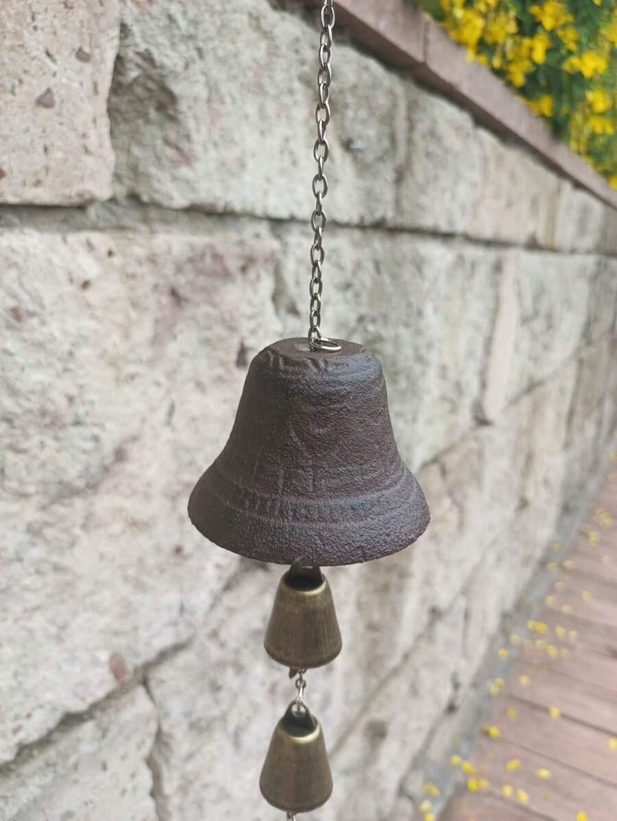 SHEIN BRĄZOWA METALOWA OZDOBA WISZĄCA S07__38X7